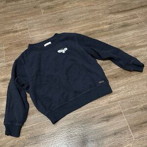 OUTERKNOWN sunday sunnyside longsleeve organic cotton top dark blue sweatshirt